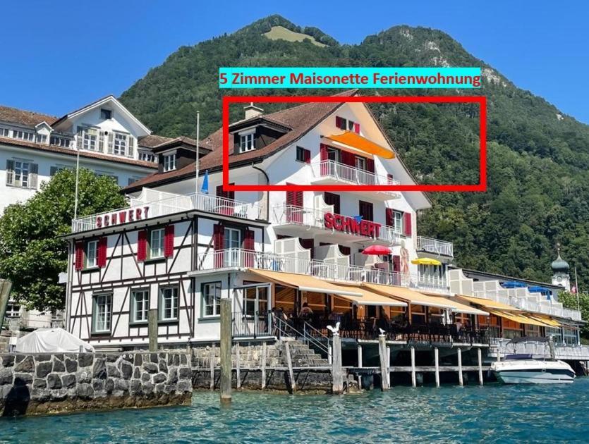 Seehotel Schwert Gersau Esterno foto