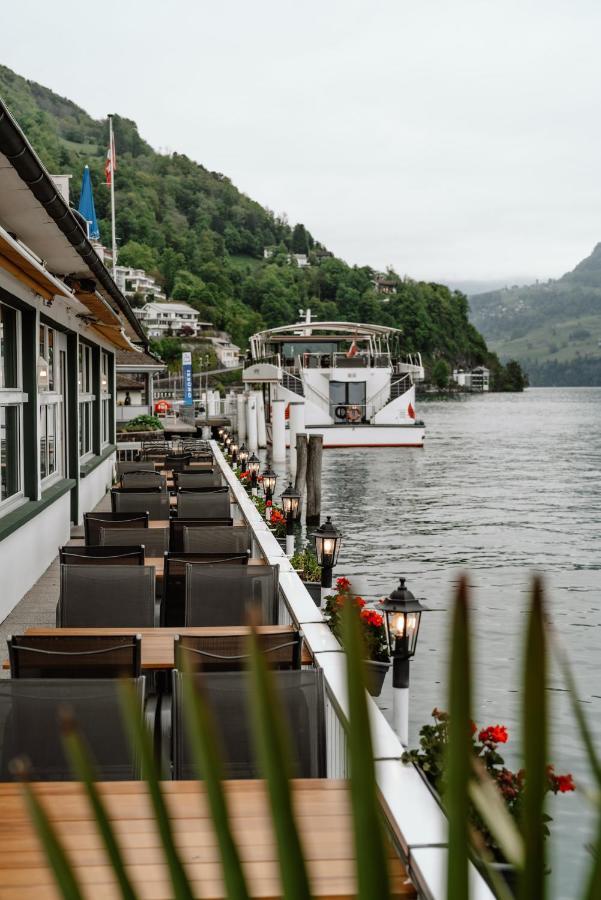 Seehotel Schwert Gersau Esterno foto