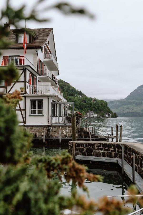 Seehotel Schwert Gersau Esterno foto