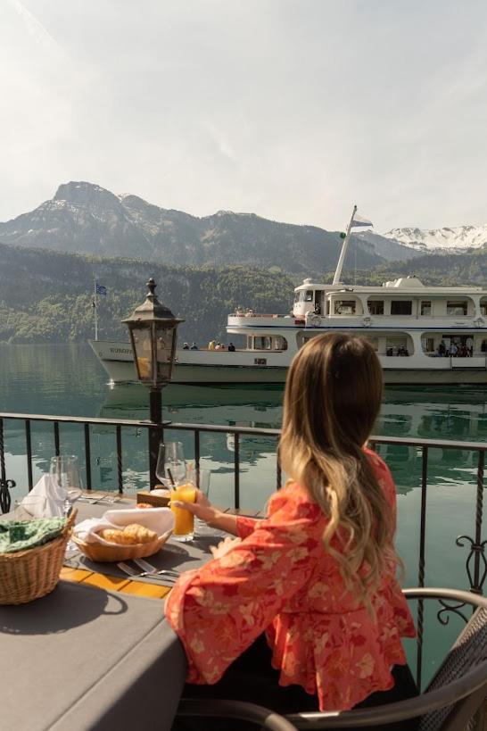 Seehotel Schwert Gersau Esterno foto
