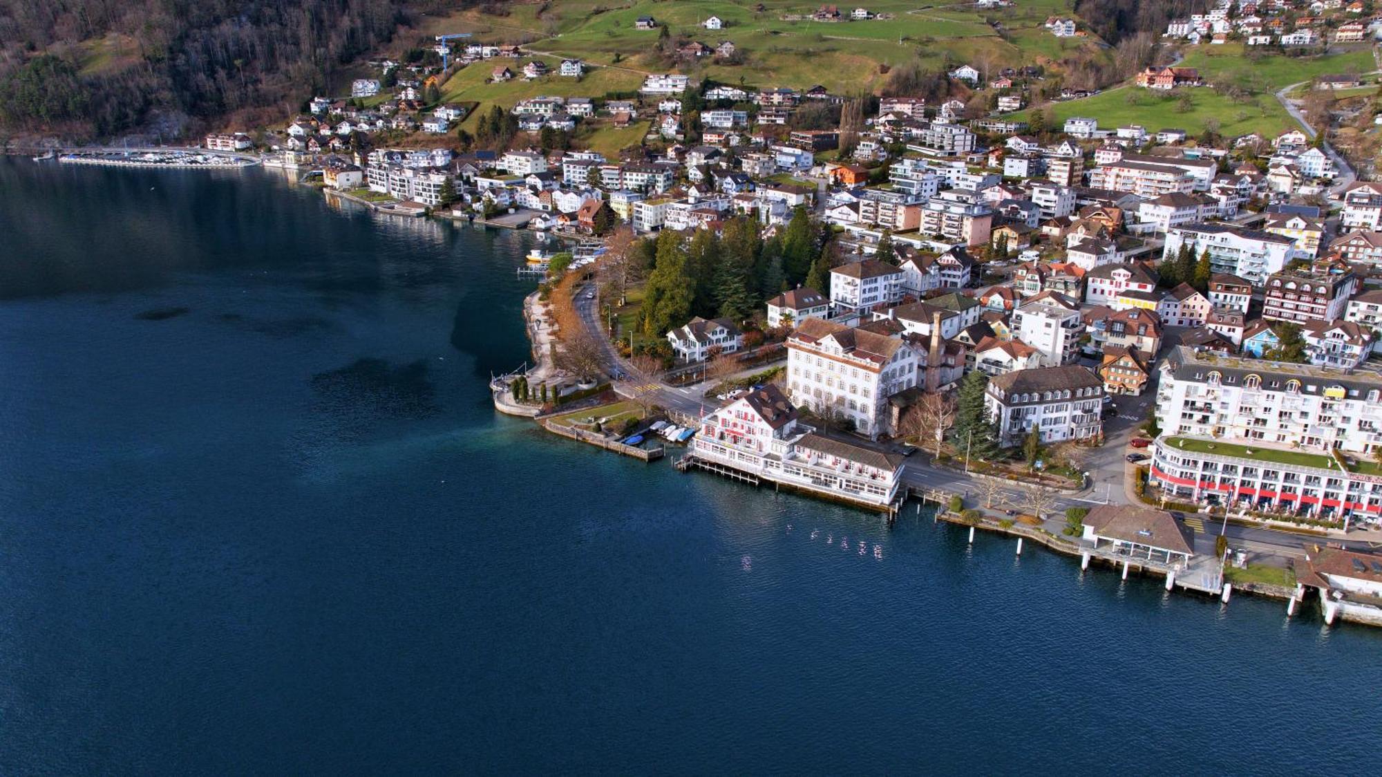 Seehotel Schwert Gersau Esterno foto