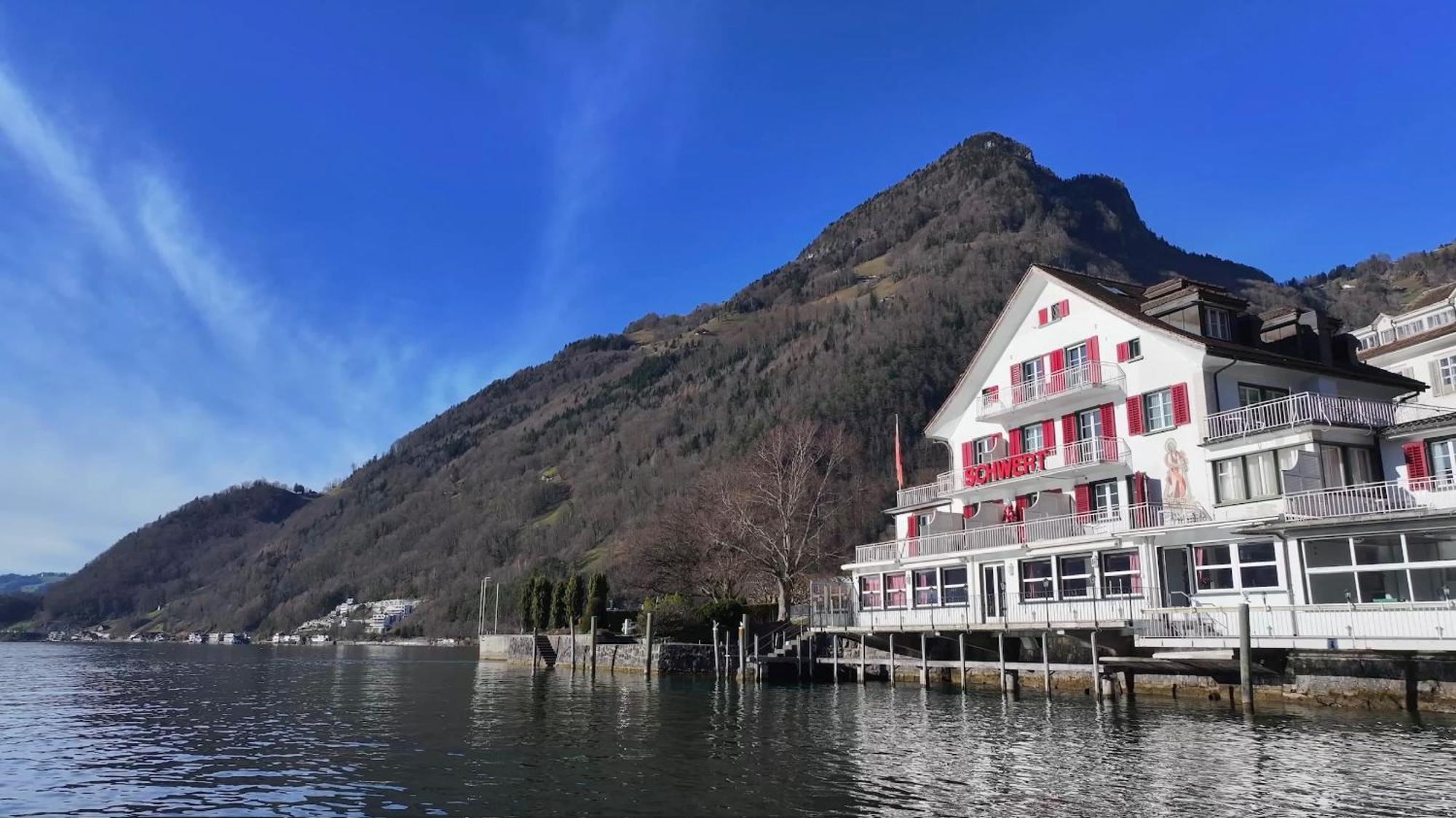 Seehotel Schwert Gersau Esterno foto