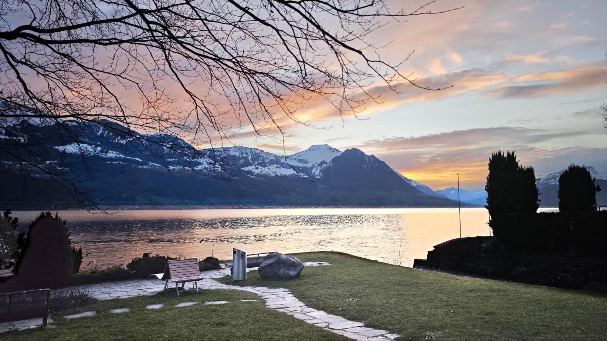 Seehotel Schwert Gersau Esterno foto