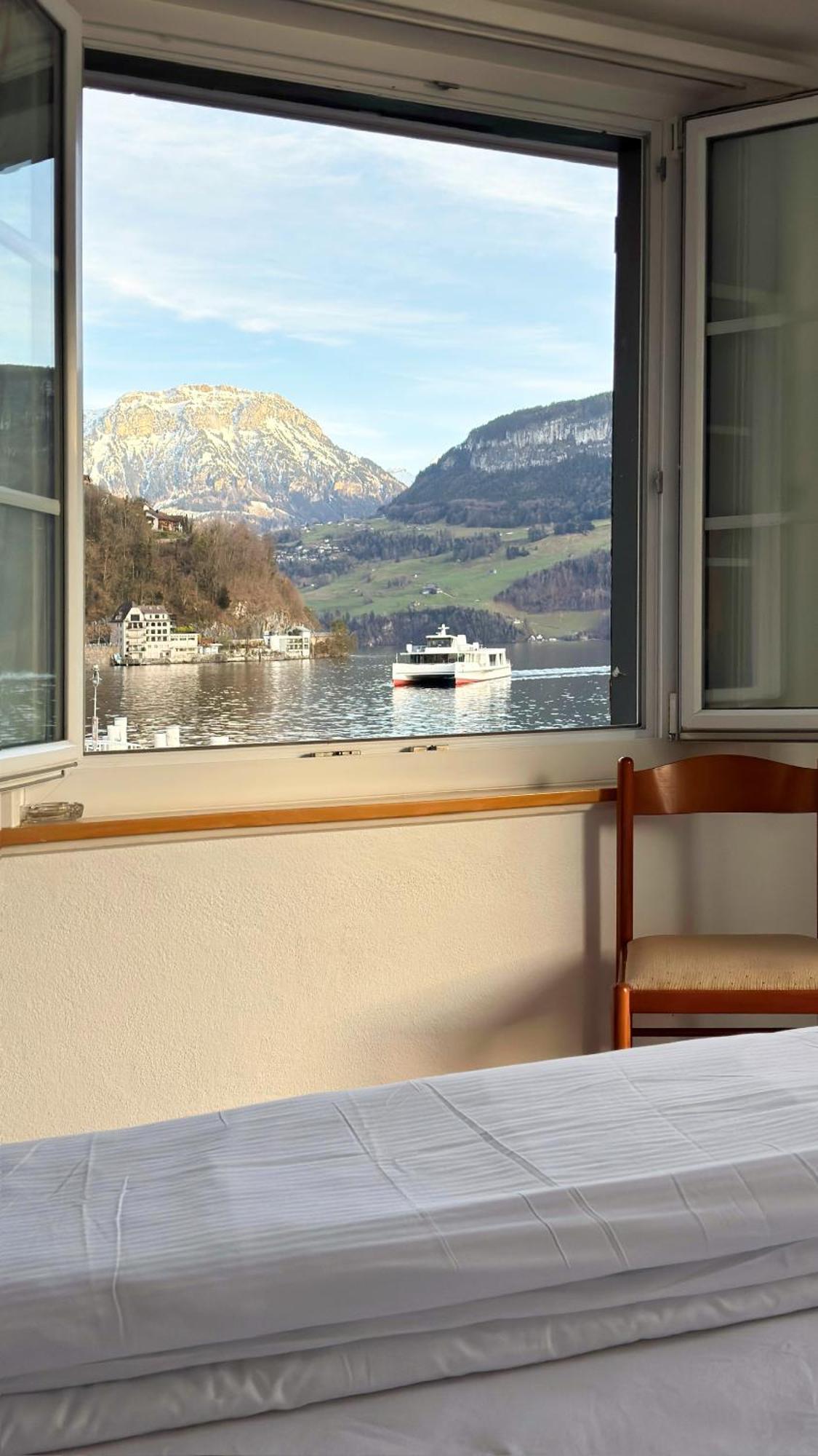 Seehotel Schwert Gersau Esterno foto