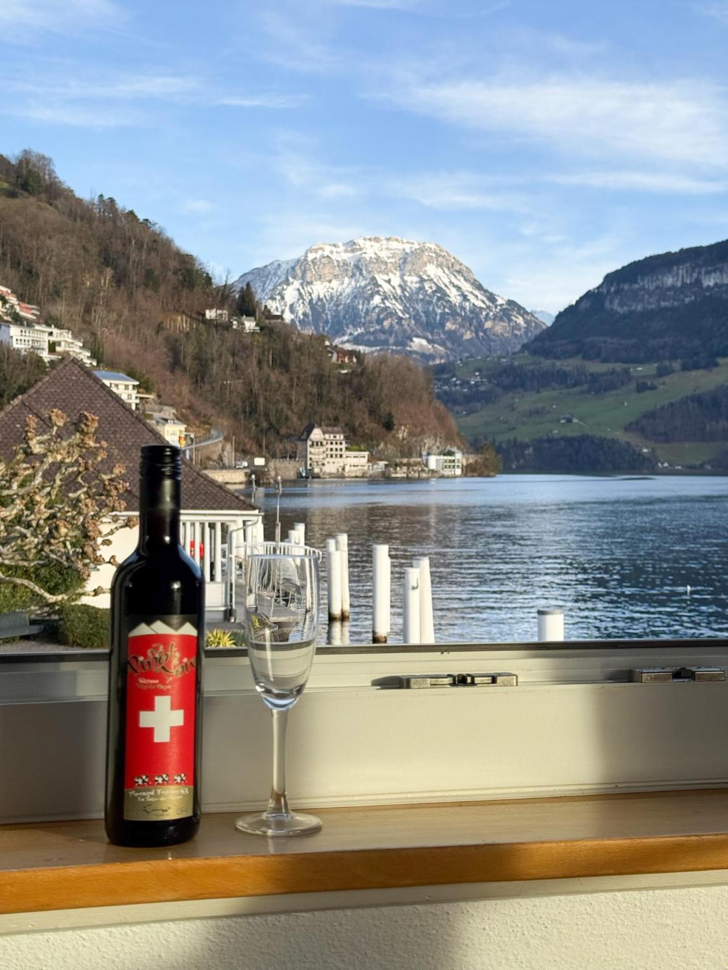 Seehotel Schwert Gersau Esterno foto