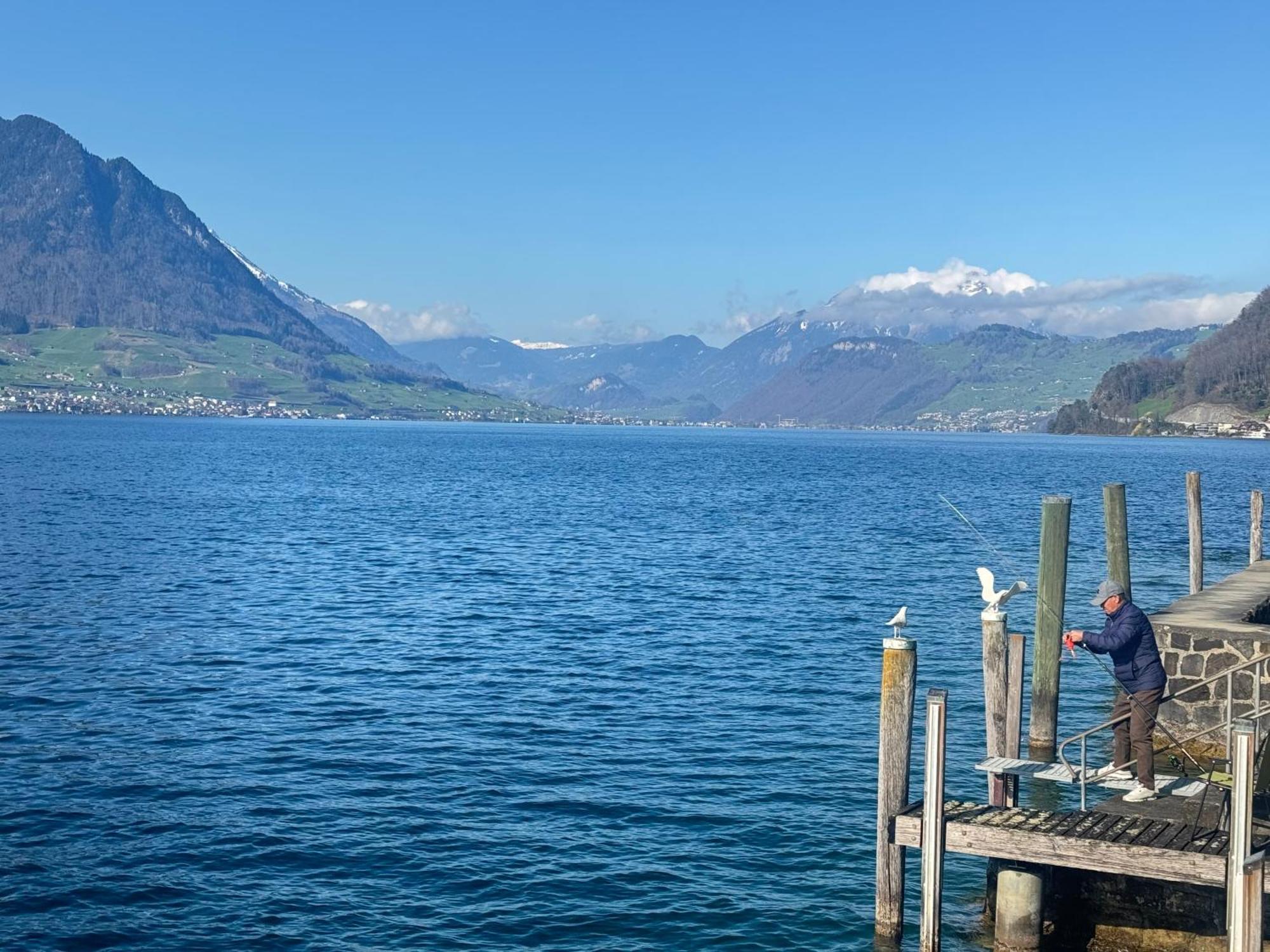 Seehotel Schwert Gersau Esterno foto