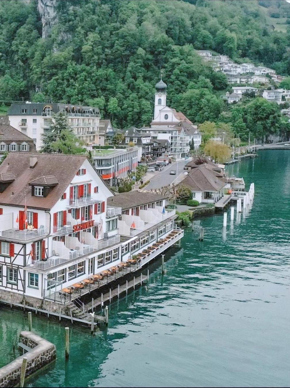 Seehotel Schwert Gersau Esterno foto
