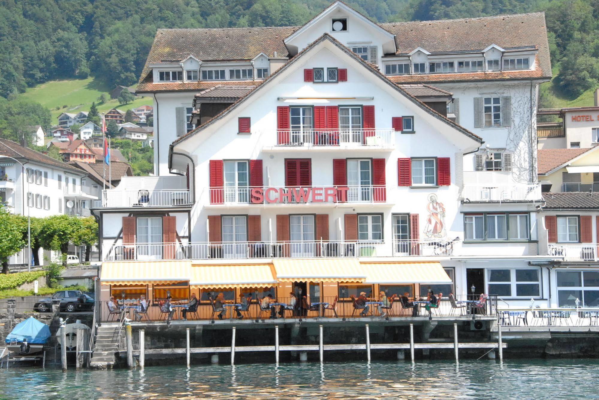 Seehotel Schwert Gersau Esterno foto